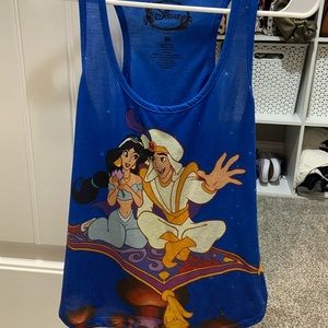 ⛔️SOLD⛔️Disney Aladdin and Jasmine Tank